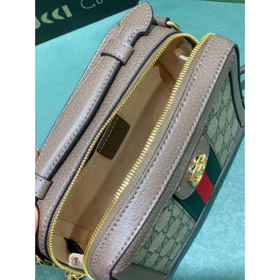 Gucci GG letter pattern mini shoulder bag Ohidia Collection Retro chain Crossbody Bag